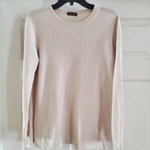 Peserico Beige Knit Top